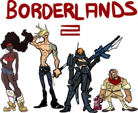 drawings of borderlands