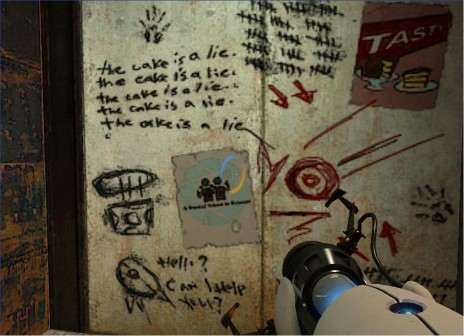 thecakeisalie.JPG