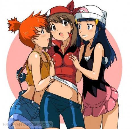 Who are Misty, May, and Dawn in Pokemon and why are they important